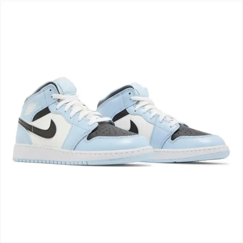 Air Jordan 1 Mid Ice Blue Azul (PRONTA ENTREGA)