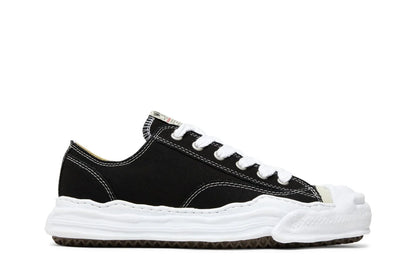 Maison Mihara Yasuhiro Hank OG Sole Canvas Low Preto