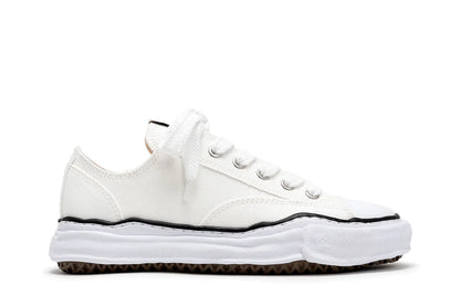 Maison Mihara Yasuhiro &quot;Peterson&quot; OG Sole Canvas Low-top White Branco