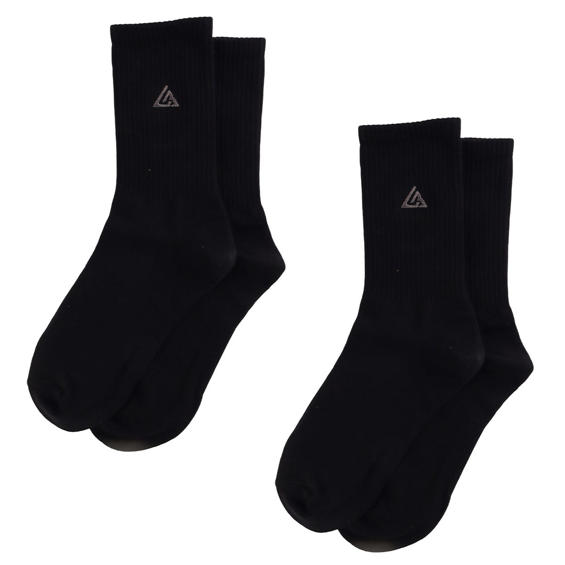 Meias Lowbank Essentials Preto (Pack com 2 Pares)