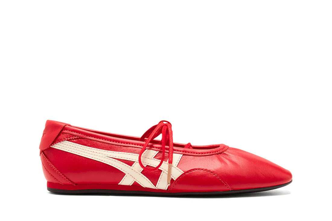 Onitsuka Tiger Gymnarina Classic Red Cream Vermelho
