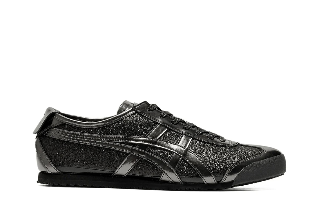 Onitsuka Tiger Mexico 66 Glitter Pack Black Gunmetal Preto
