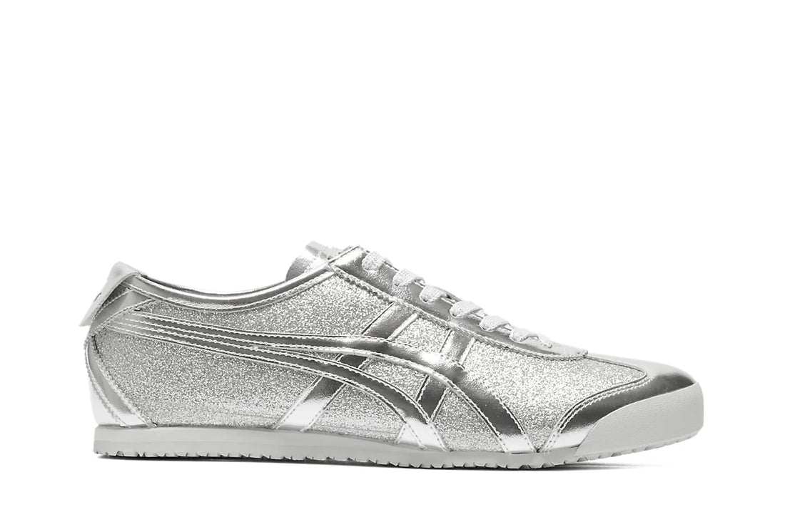 Onitsuka Tiger Mexico 66 Glitter Pack Pure Silver Prateado