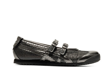 Onitsuka Tiger Mexico 66 TGRS Black/Gunmetal Glitter Pack Preto