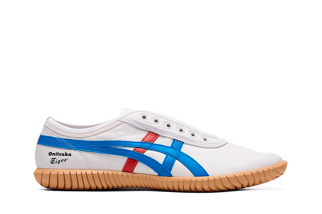 Onitsuka Tiger Tsunahiki Slip-On White/Directoire Blue Branco
