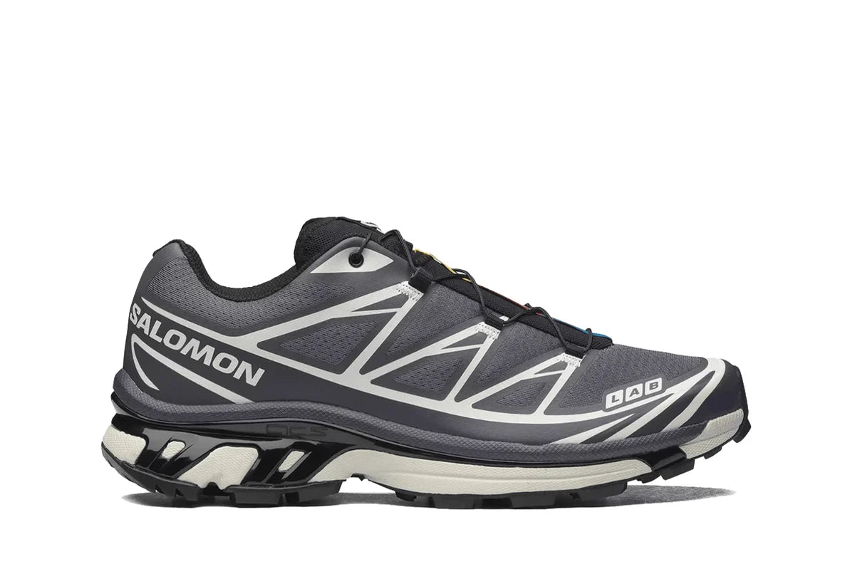 Salomon XT-6 Black Asphalt Castlerock Cinza