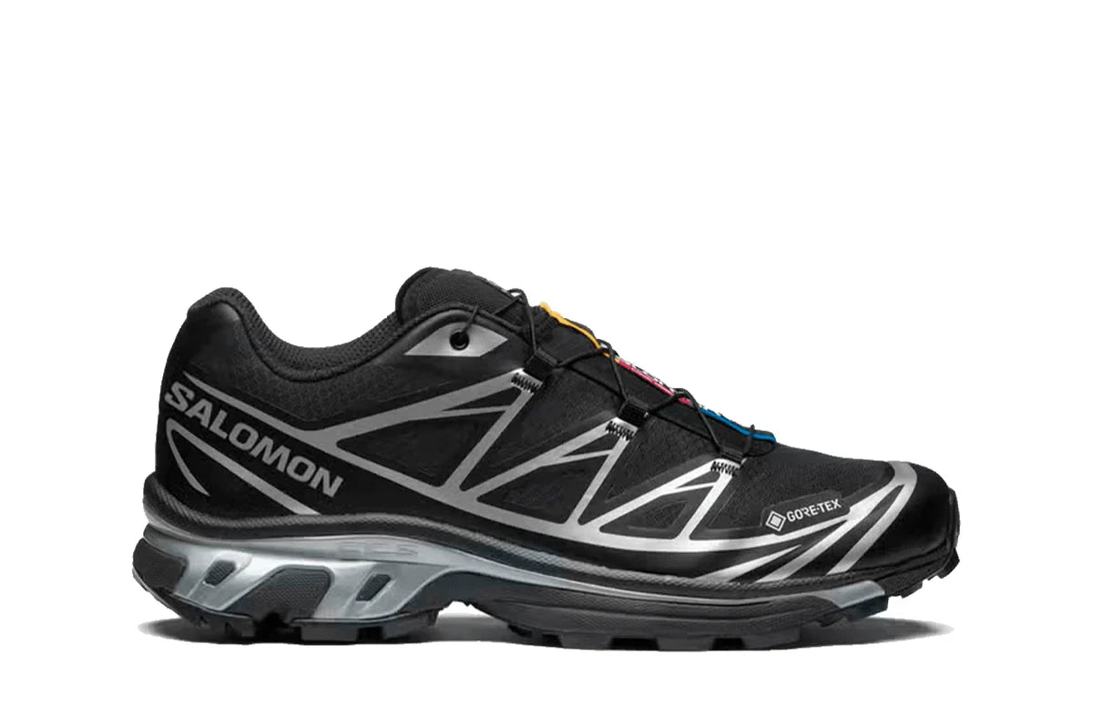 Salomon XT-6 Gore-Tex Black Silver Preto