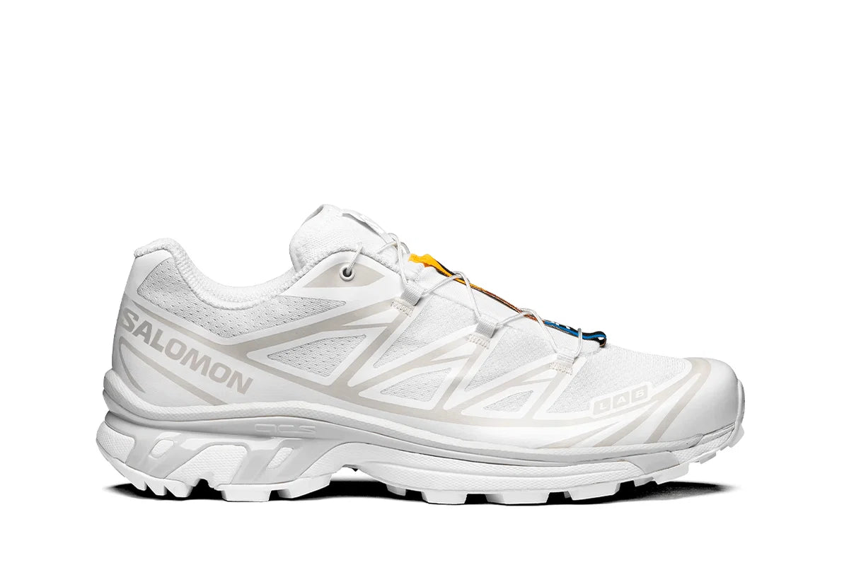 Salomon XT-6 White Lunar Rock Branco