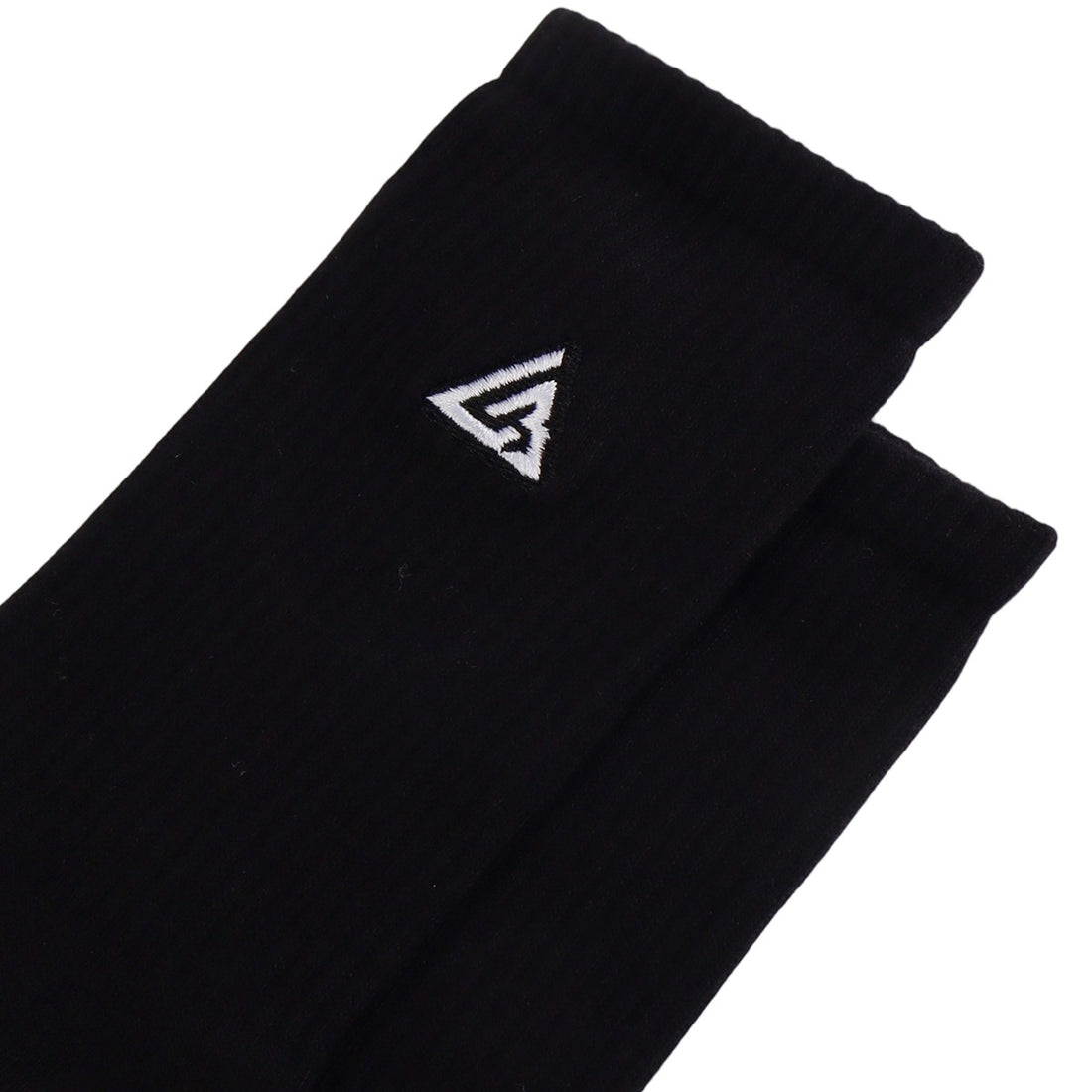 Meias Lowbank Essentials Preto com Logotipo Branco (Pack com 2 Pares) 