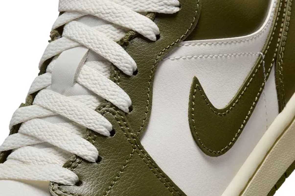 Air Jordan 1 Low Medium Olive Verde – LOWBANK