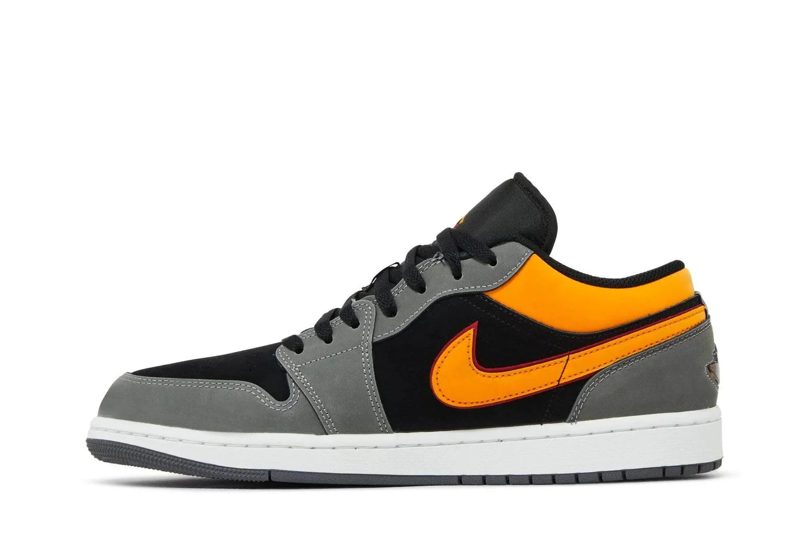Air Jordan 1 Low SE Vivid Orange Cinza