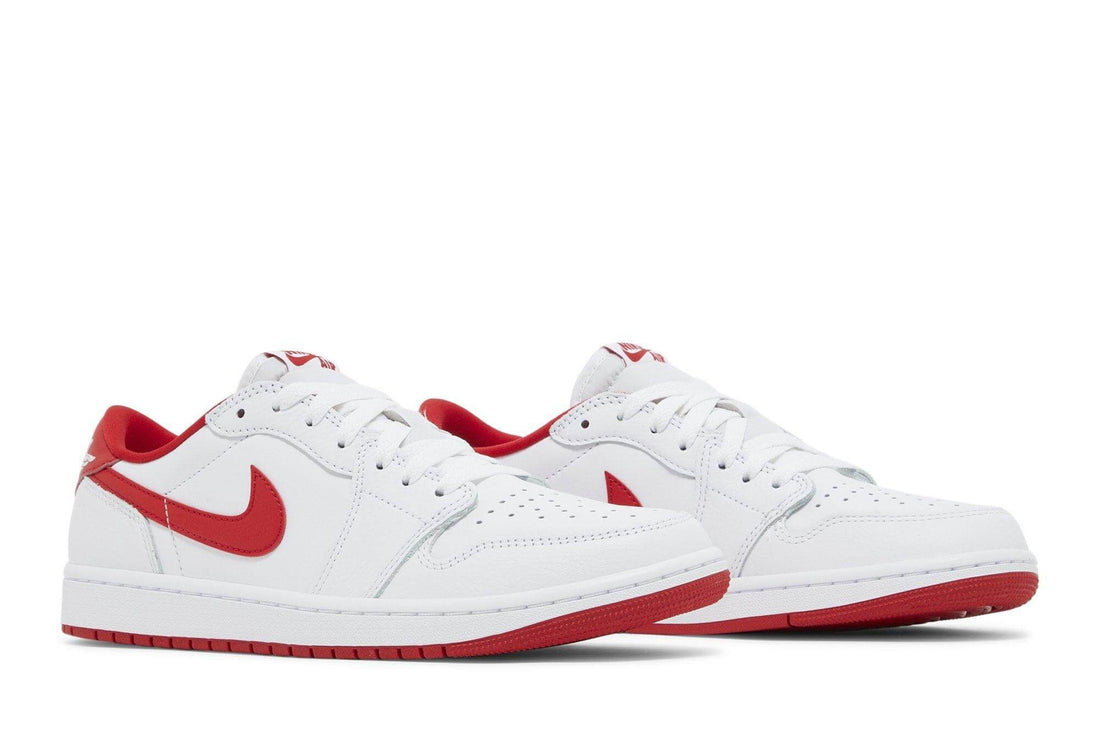Jordan 1 Retro Low OG University Red Branco