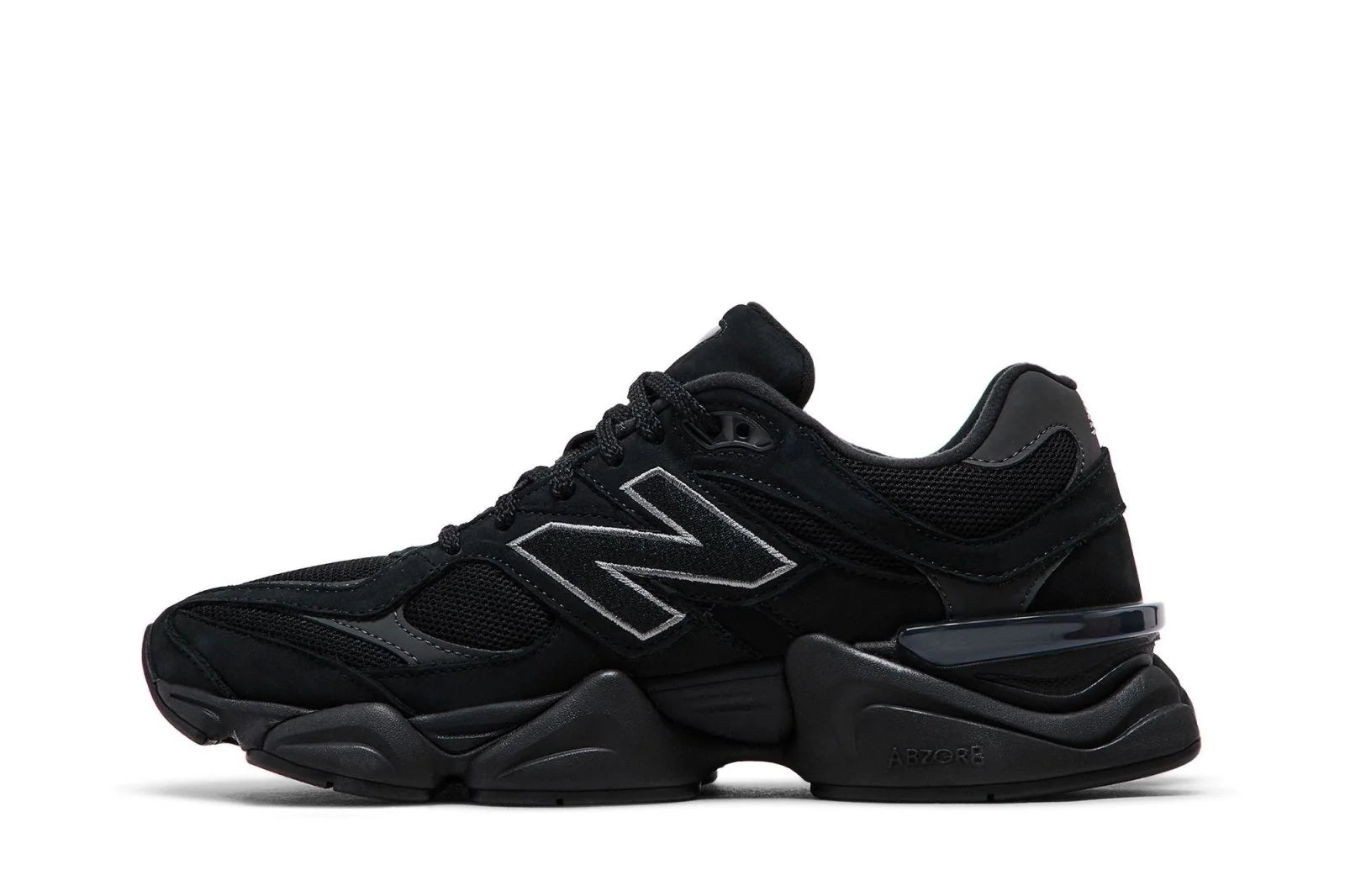 New Balance 9060 Black Cement "Black Cat" Preto
