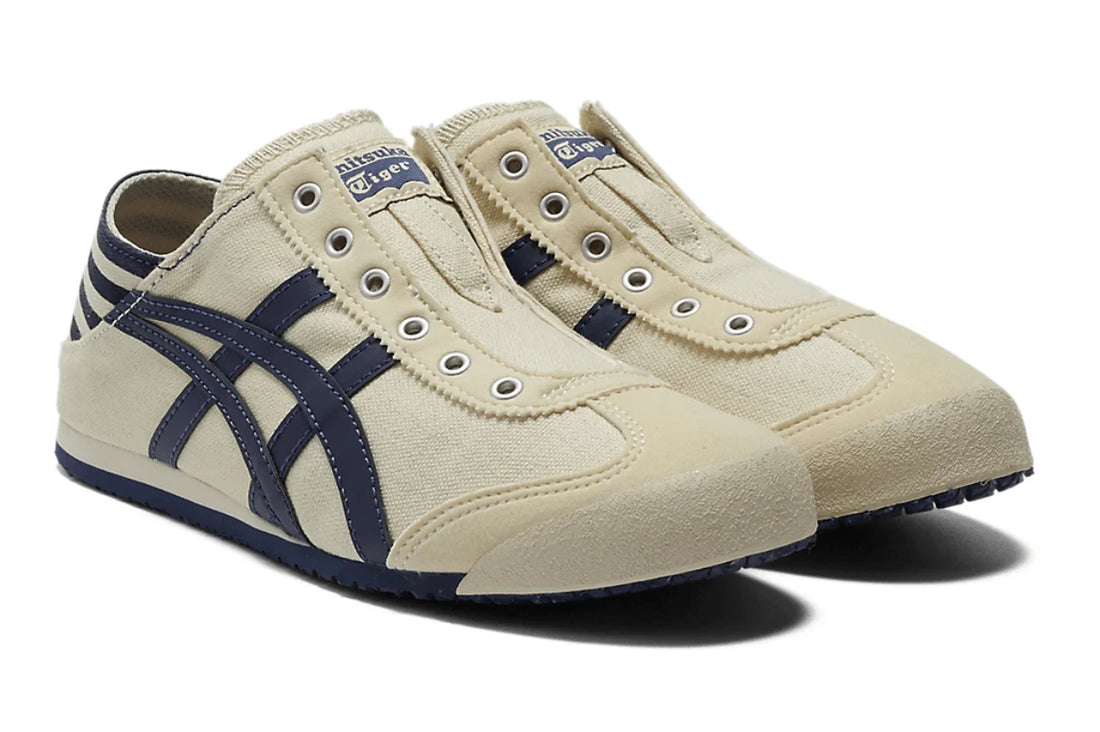 Onitsuka Tiger Mexico 66 Paraty Natural Navy Bege (PRONTA ENTREGA)