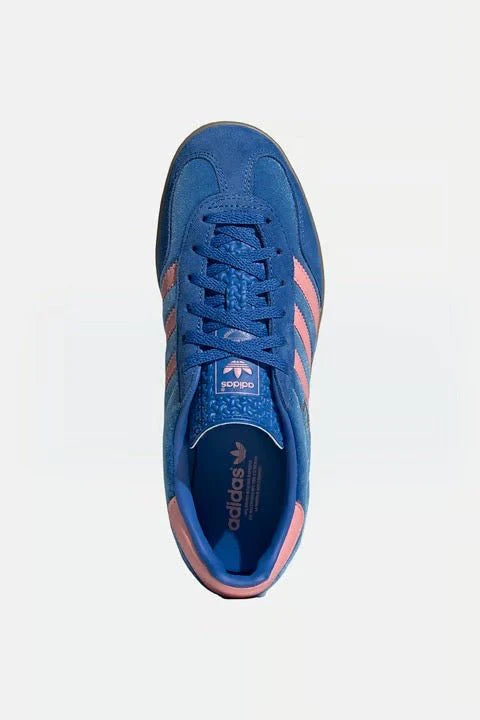 Adidas Gazelle Indoor Blue Semi Pink Velvet Azul