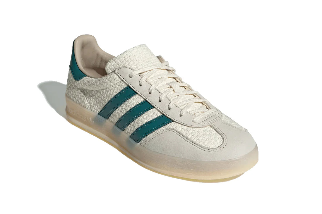 Adidas Gazelle Indoor Cream White Preloved Teal Branco