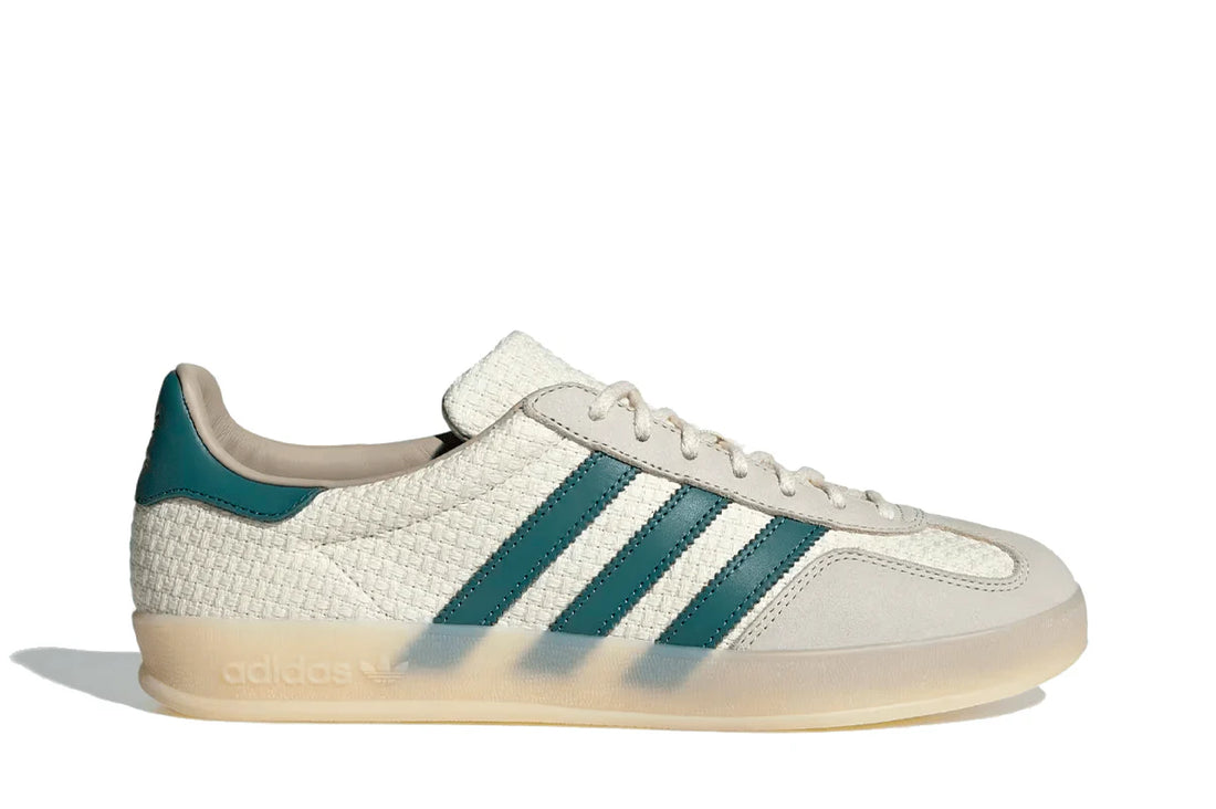 Adidas Gazelle Indoor Cream White Preloved Teal Branco