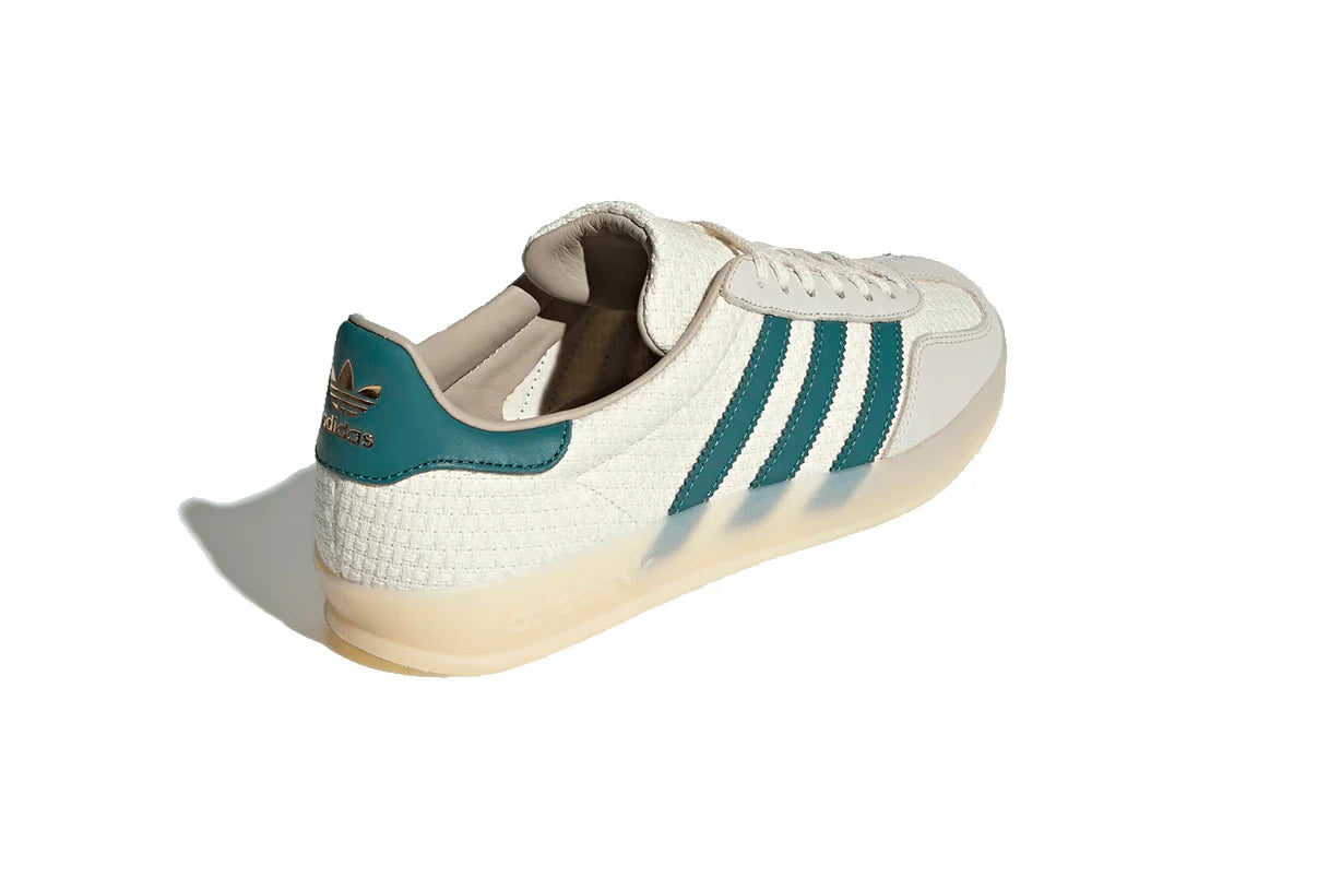 Adidas Gazelle Indoor Cream White Preloved Teal Branco