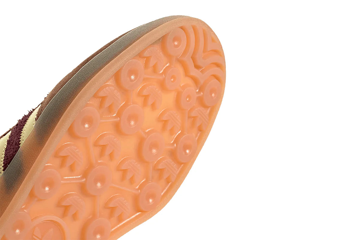 Adidas Gazelle Indoor Maroon Almost Yellow Marrom