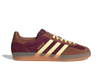 Adidas Gazelle Indoor Maroon Almost Yellow Marrom
