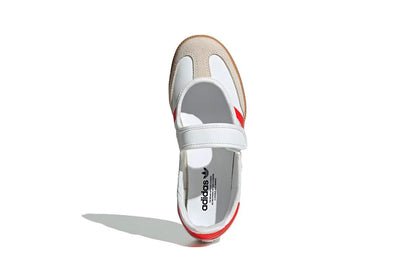 Adidas Samba Jane White Red Gum Branco
