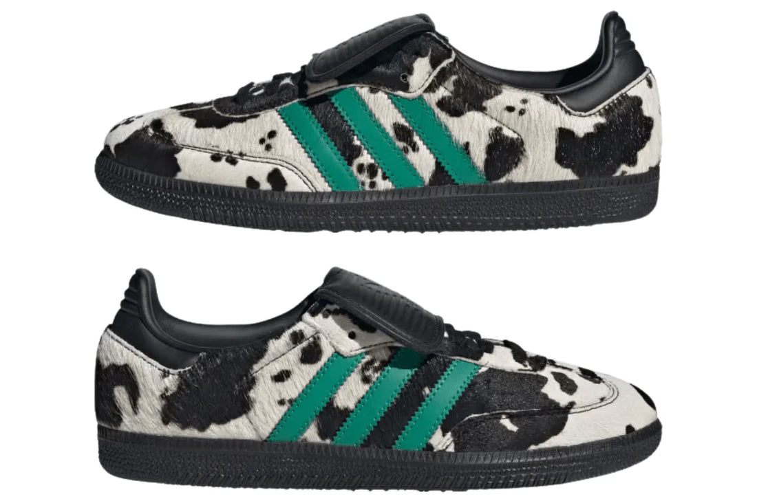 Adidas Samba LT Cow Print Black White Preto
