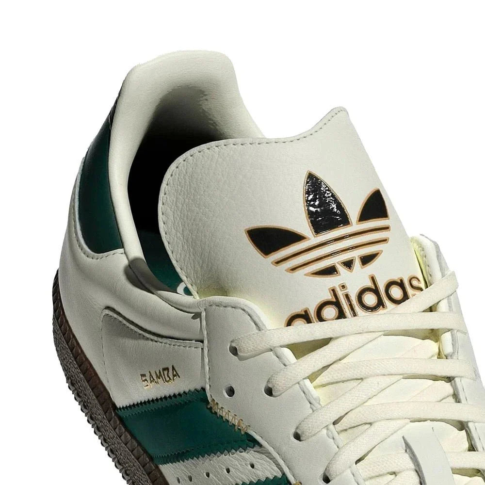 Adidas Samba OG Ivory Collegiate Green Branco