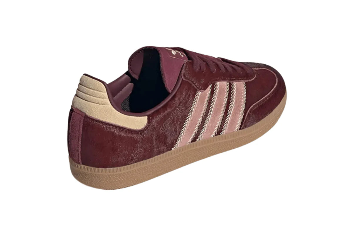 Adidas Samba Og Marron Sand Strata Pony Bordo