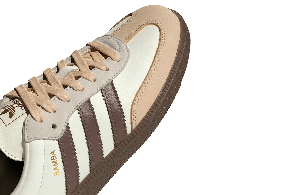 Adidas Samba OG Off White Earth Strata Gum Bege