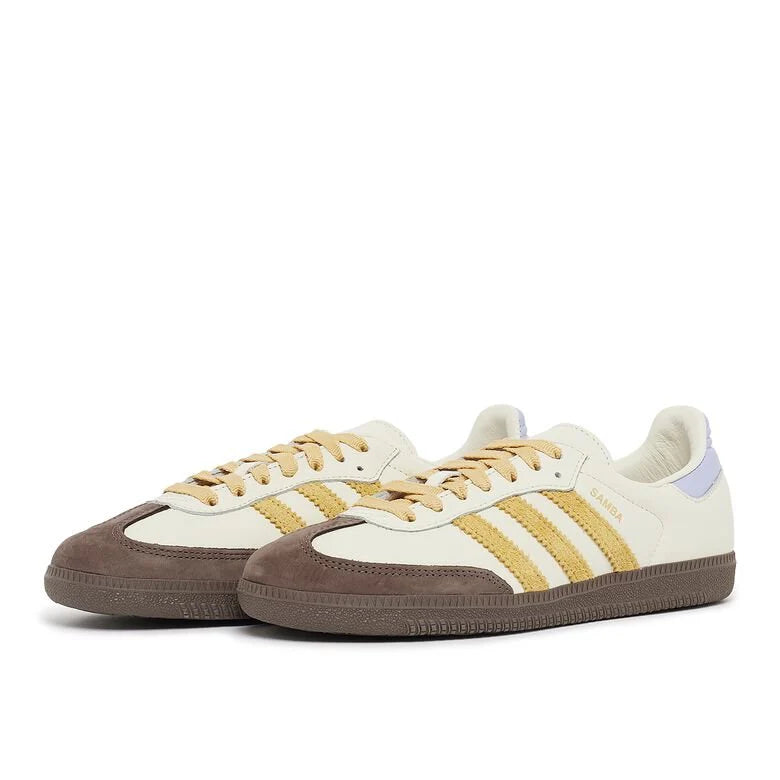Adidas Samba Og Off White Oat Violet Tone Branco (PRONTA ENTREGA)