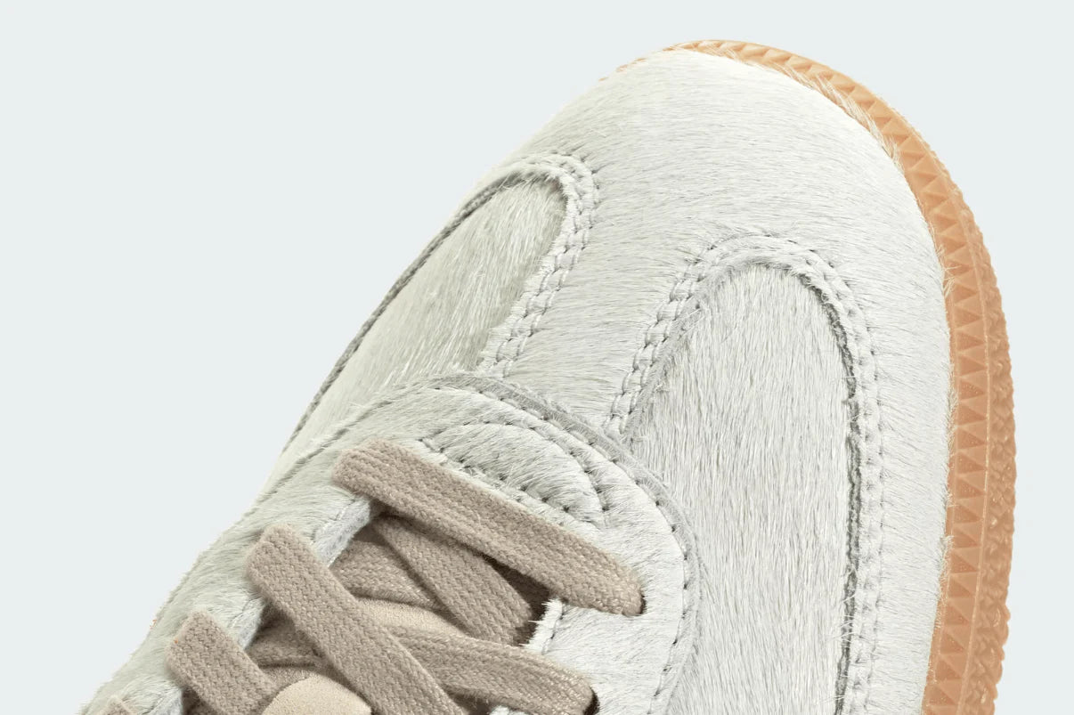 Adidas Samba OG Pony Hair Wonder Beige Better Scarlet