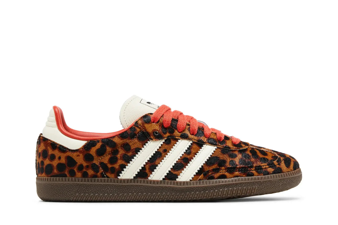Adidas Samba Og Preloved Red Leopard Pack Marrom (PRONTA ENTREGA)