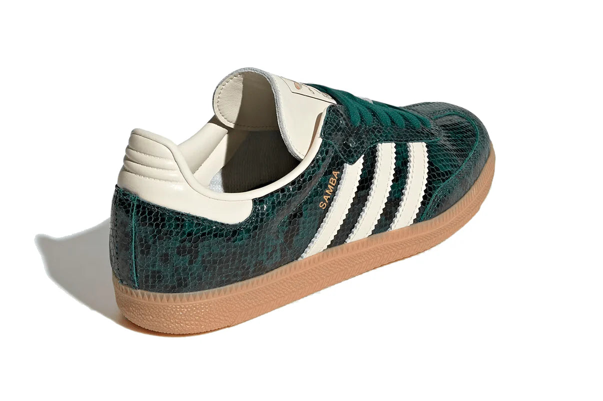 Adidas Samba OG Snakeskin Collegiate Green Verde