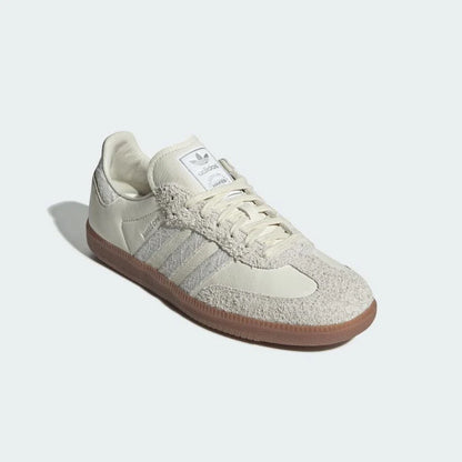 Adidas Samba Og x Naked Consortium Off White Crystal White Branco (PRONTA ENTREGA)