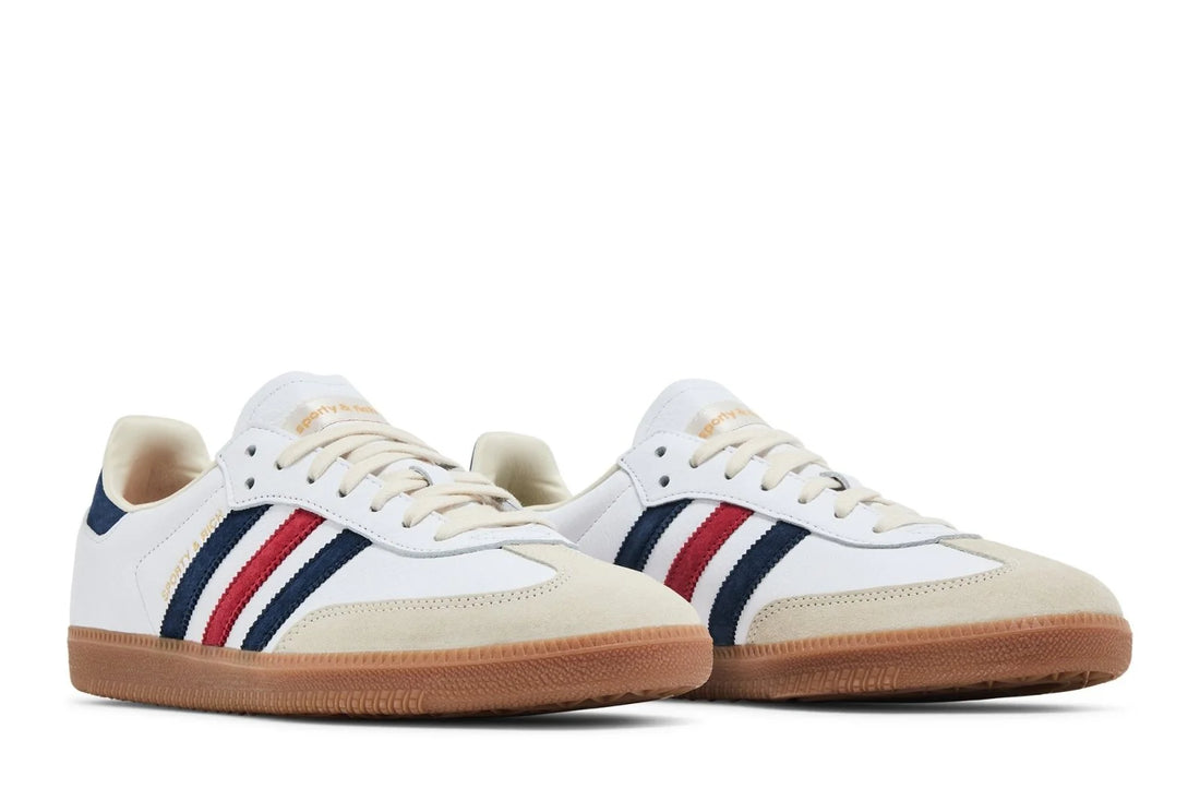 Tênis adidas Samba Og x Sporty & Rich USA Branco