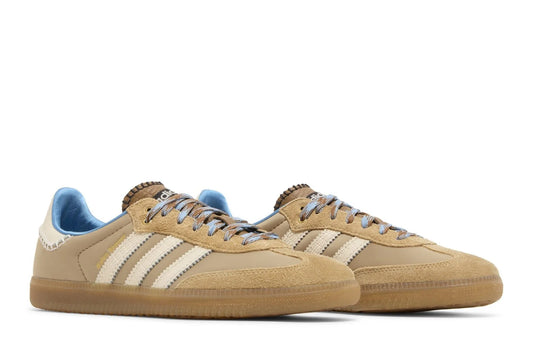 Adidas Samba x Wales Bonner Wonder White Marrom