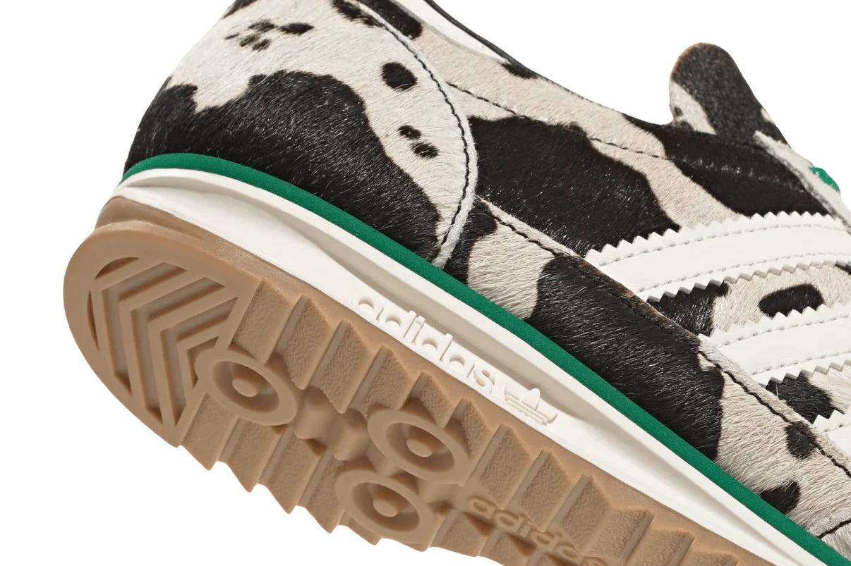 Adidas SL 72 Og Court Green Cow Print Bege