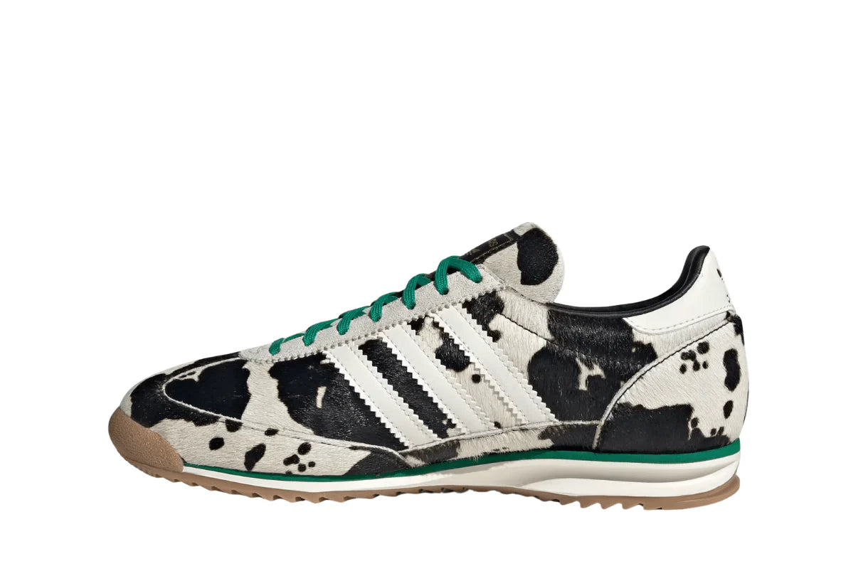 Adidas SL 72 Og Court Green Cow Print Bege