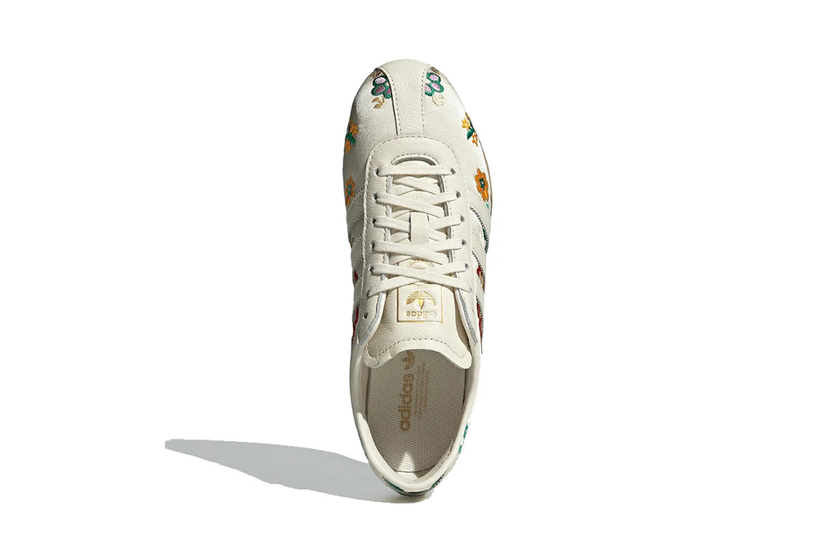 Adidas Tokyo Crew White Floral Embroidery Branco