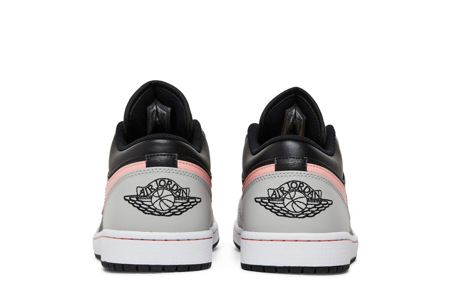 Air Jordan 1 Low Black Grey Pink Cinza