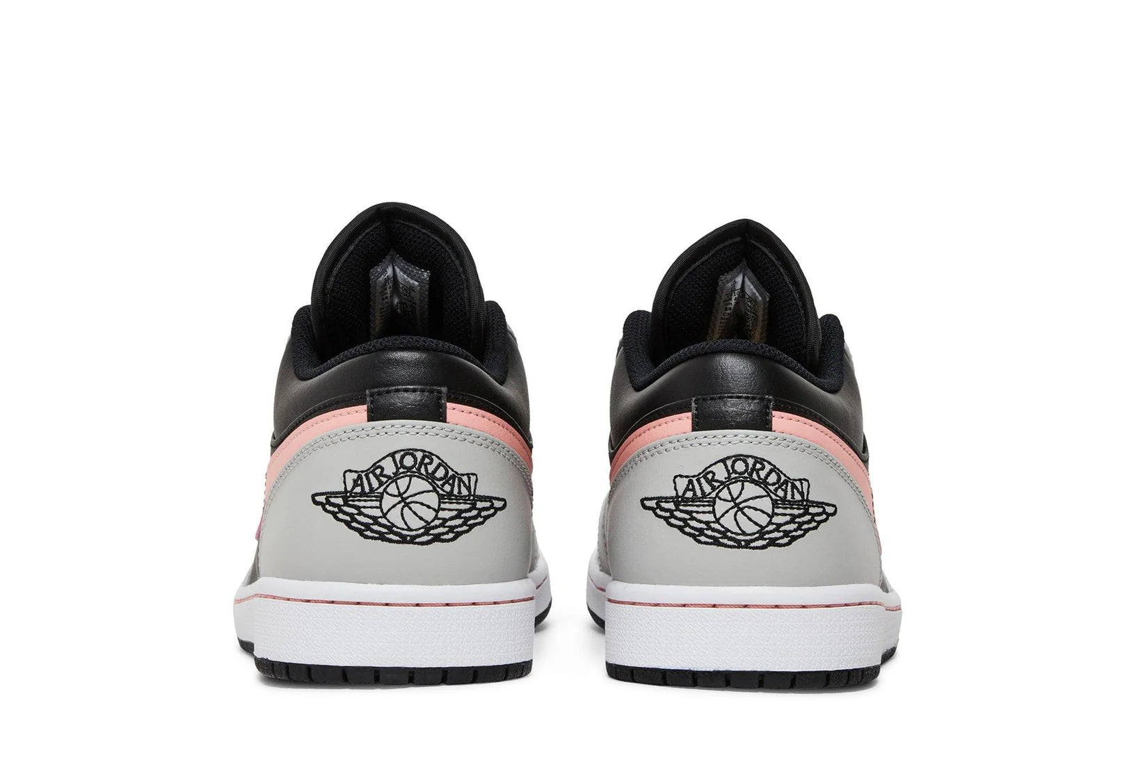 Air Jordan 1 Low Black Grey Pink Cinza