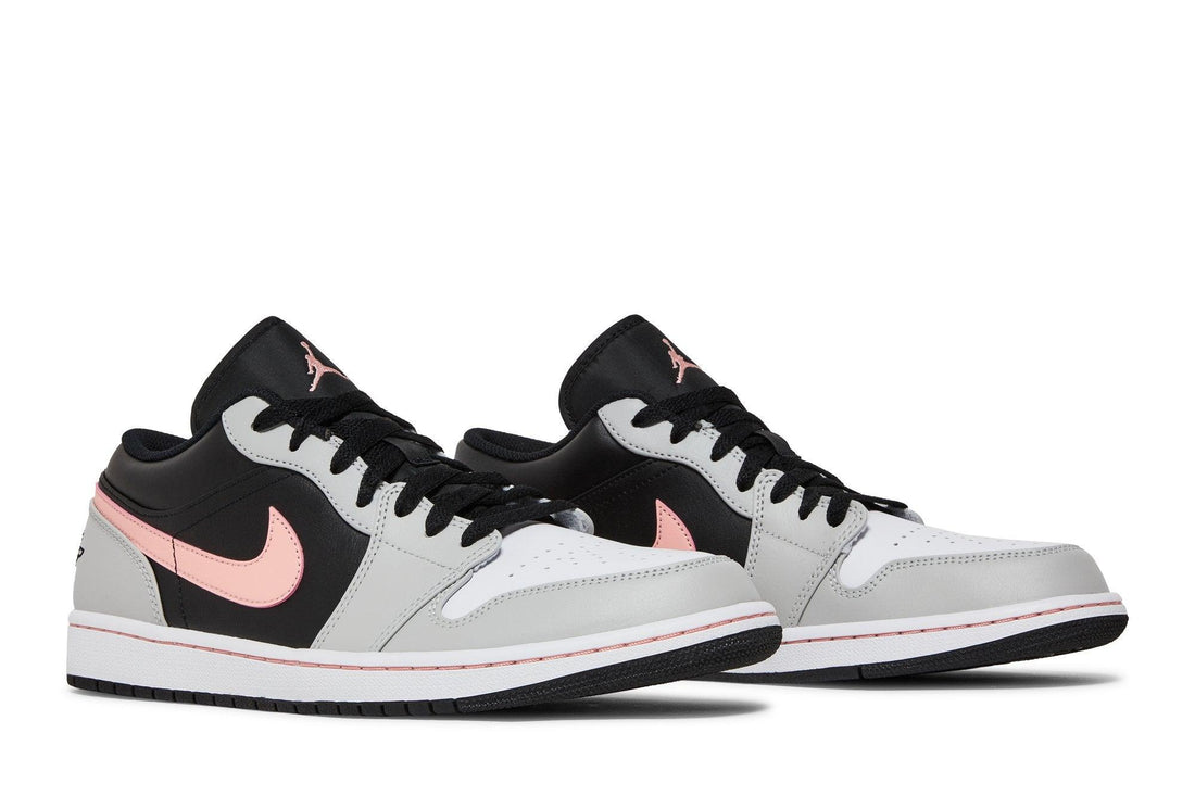 Air Jordan 1 Low Black Grey Pink Cinza