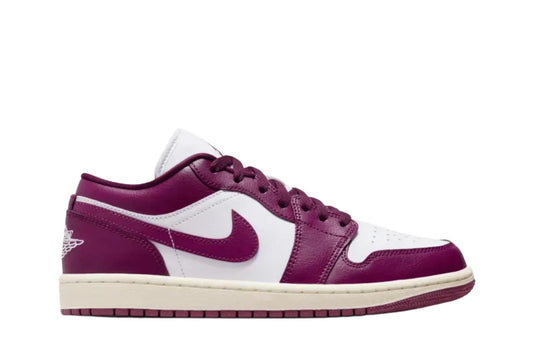ir Jordan 1 Low Bordeaux Roxo