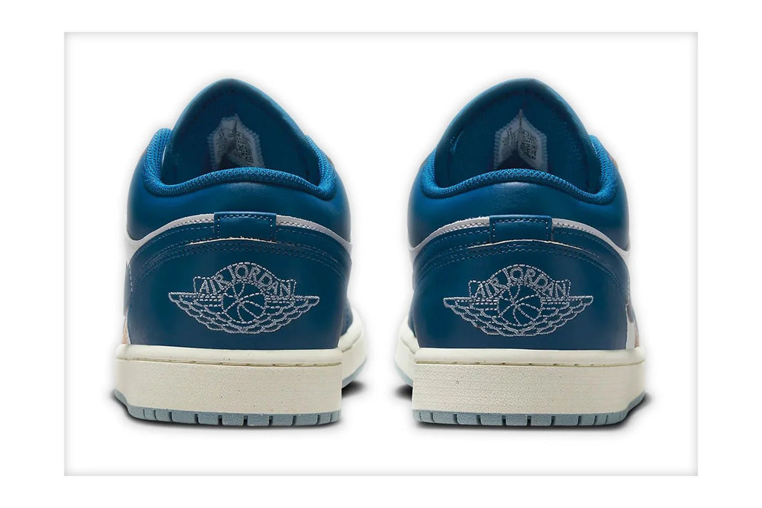 Air Jordan 1 Low Industrial Blue Azul