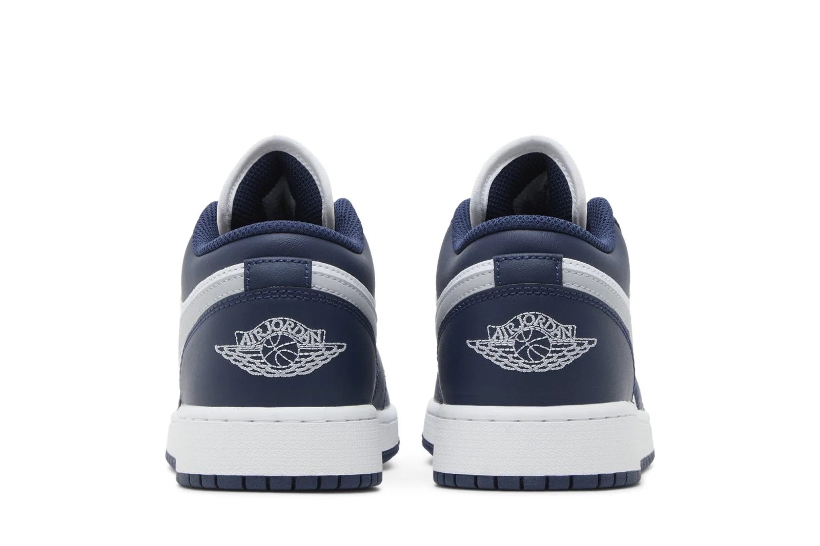 Air Jordan 1 Low Midnight Navy Wolf Grey Azul Marinho