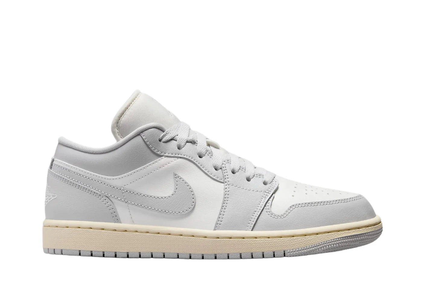 Air Jordan 1 Low Neutral Grey Coconut Milk Cinza