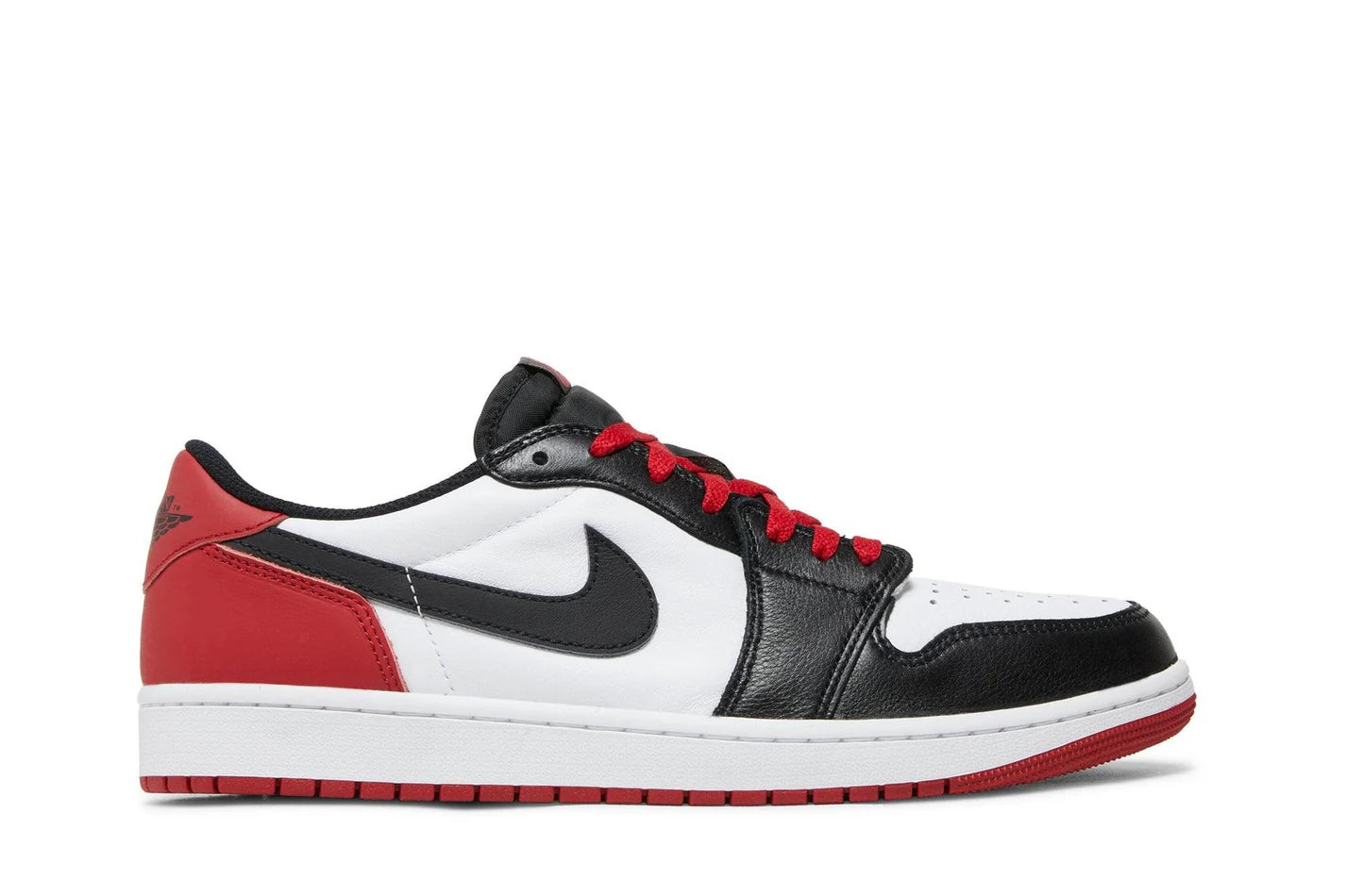 Air Jordan 1 Low OG Black Toe (2023) Vermelho