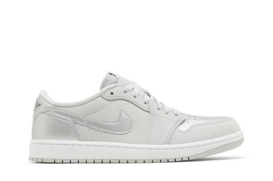 Air Jordan 1 Low Og Metallic Silver Cinza