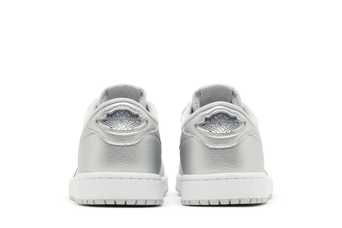 Air Jordan 1 Low Og Metallic Silver Cinza