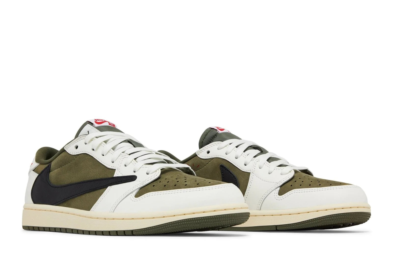 Air Jordan 1 Low Og Sp x Travis Scott Medium Olive Verde